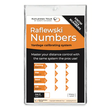 Raflewski Numbers - Golf Club Yardage Stickers